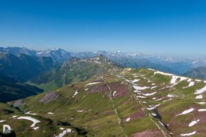 Gipsgrat und Guldergrat bis zum Gulderstock und den Glarneralpen